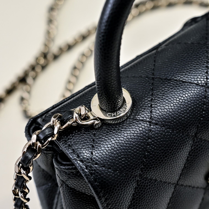 Ch**el top handle bags